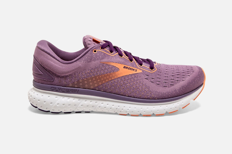 Brooks Glycerin 18 Road Löparskor Dam - Lila - 8924-UGMQV